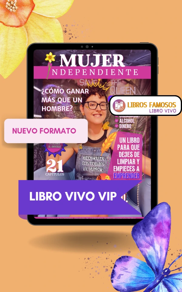 Featured image for “Libro VIVO VIP: Mujer Independiente ¿Cómo Ganar más que un Hombre?”