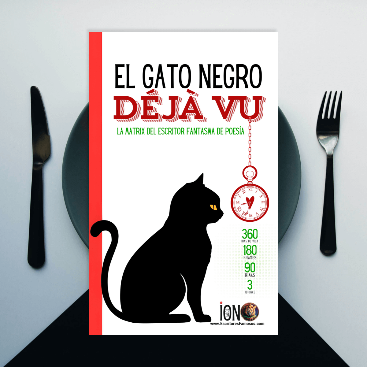 Featured image for “El gato negro Déjà vu: La Matrix del Escritor Fantasma de Poesía (Ghostwriter y Copywriter)”